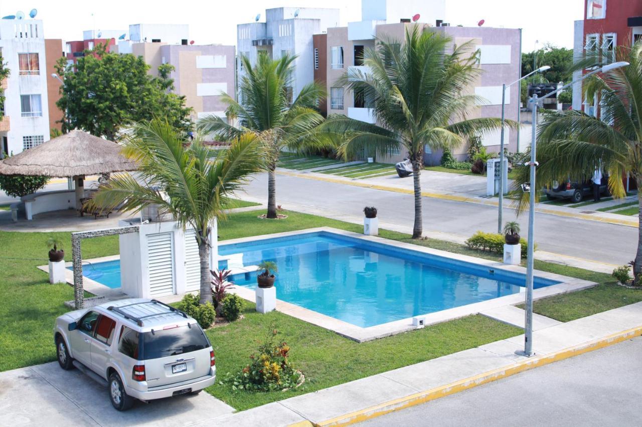 Relajante Y Acogedor Apartamento Con Alberca En Cancún Eksteriør billede