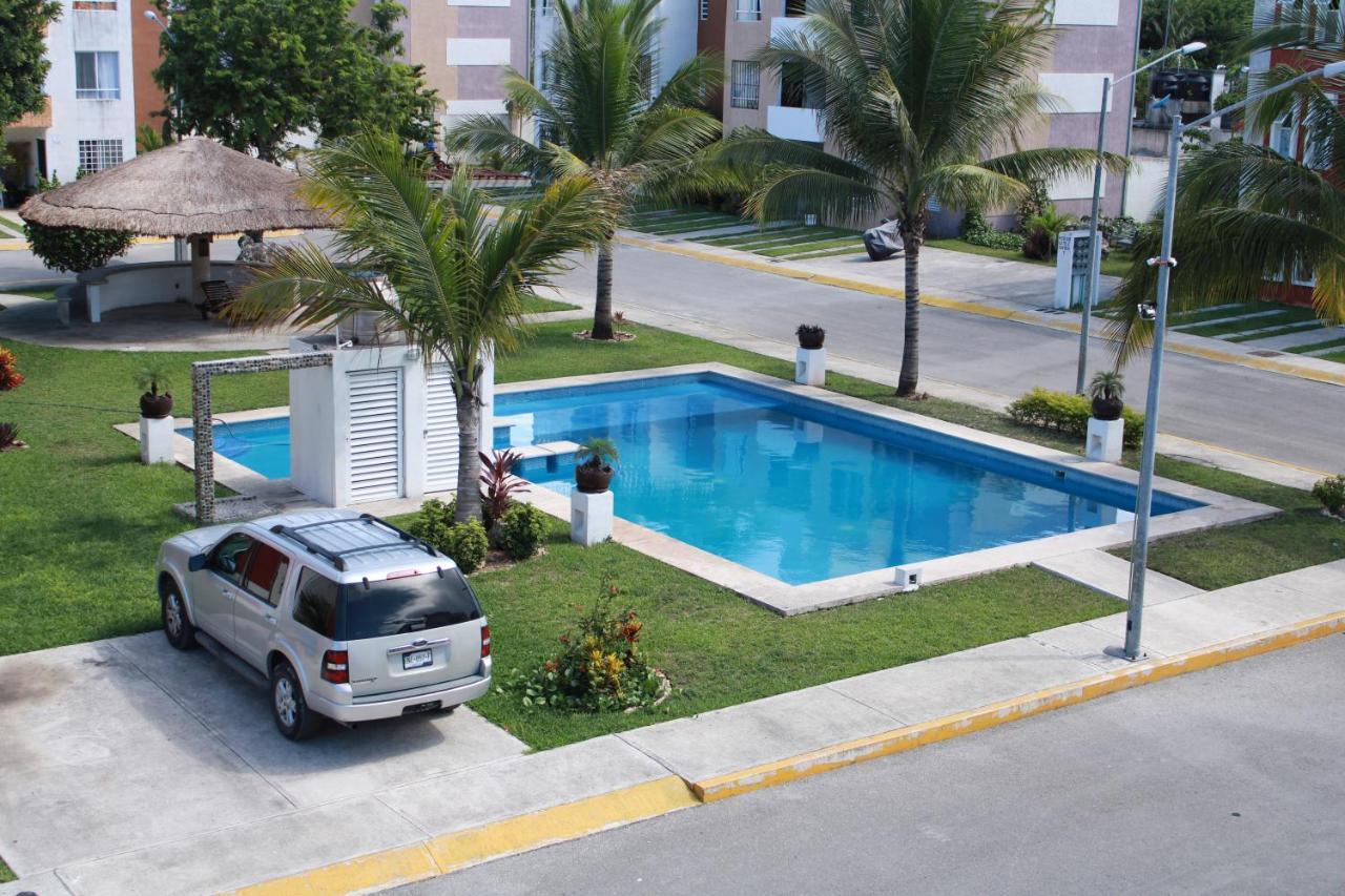 Relajante Y Acogedor Apartamento Con Alberca En Cancún Eksteriør billede