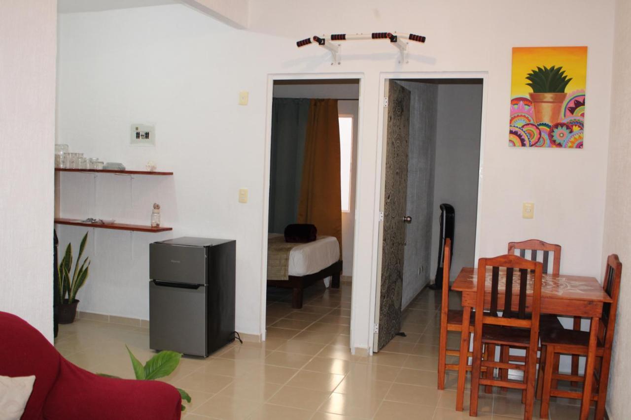 Relajante Y Acogedor Apartamento Con Alberca En Cancún Eksteriør billede