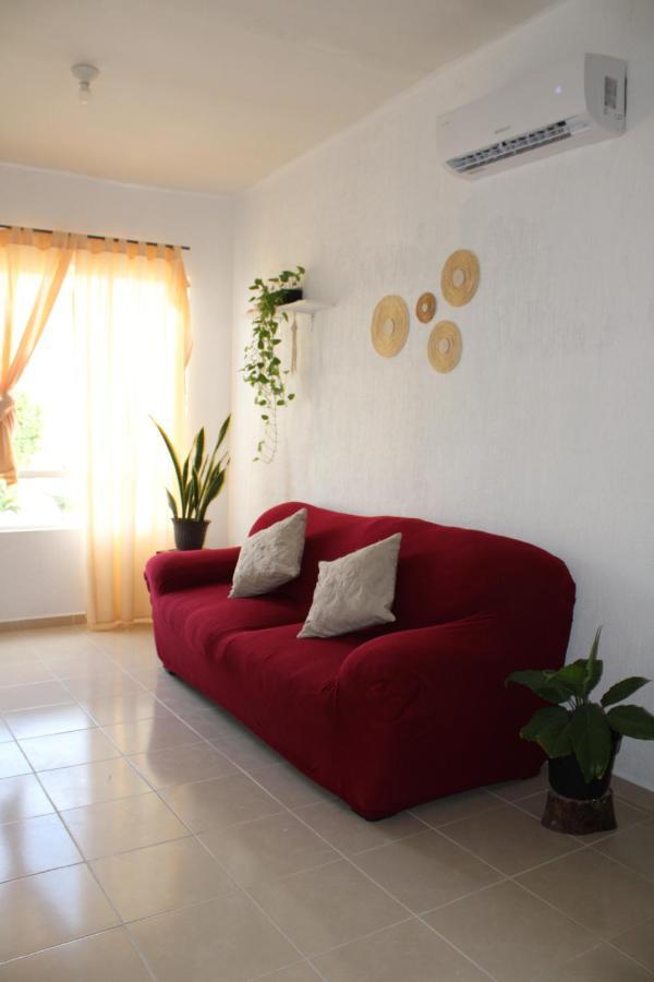 Relajante Y Acogedor Apartamento Con Alberca En Cancún Eksteriør billede