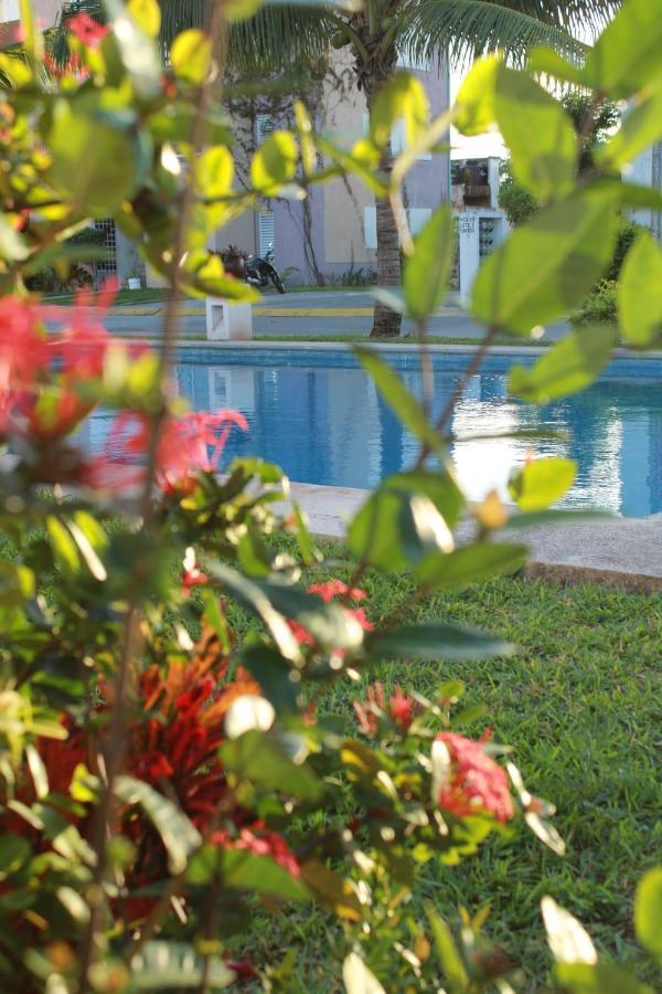 Relajante Y Acogedor Apartamento Con Alberca En Cancún Eksteriør billede